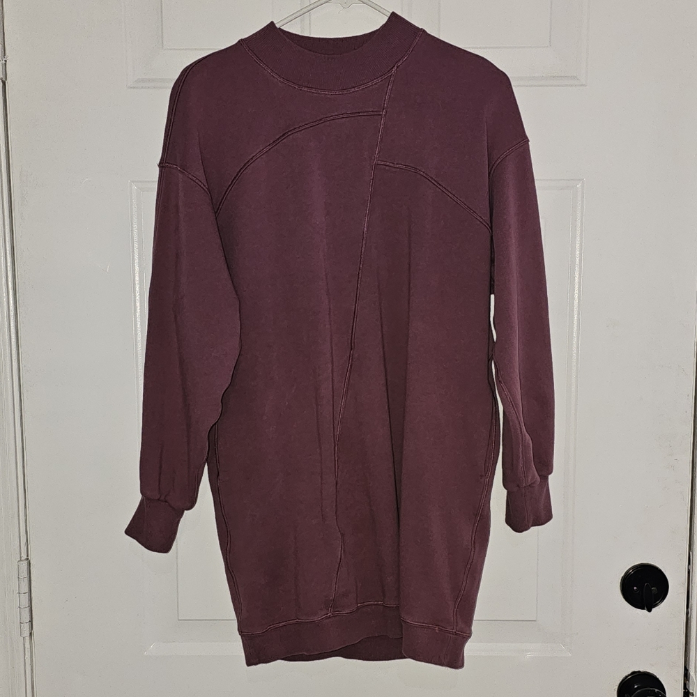 NWOT Lululemon broken beats sweater dress